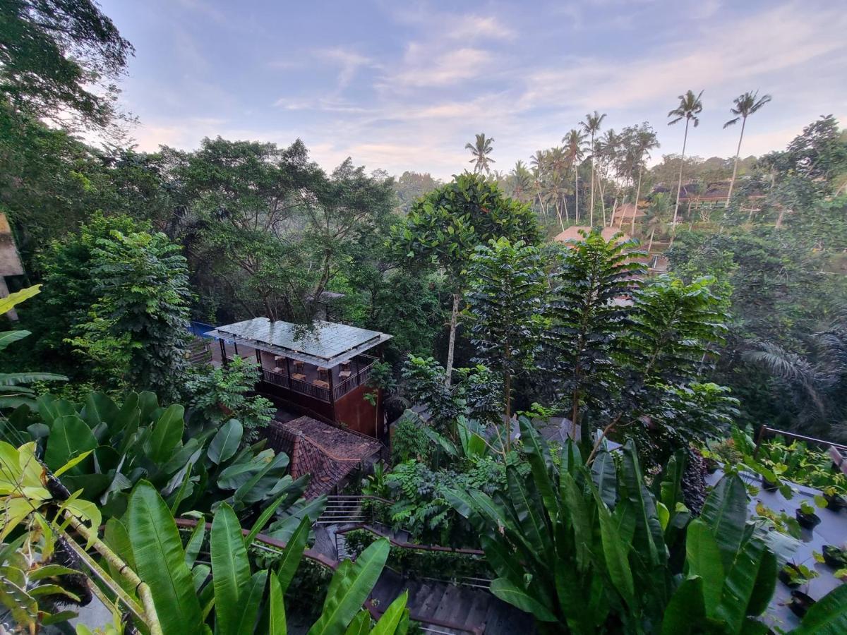 The Sebali Resort Ubud Eksteriør bilde View of the resort