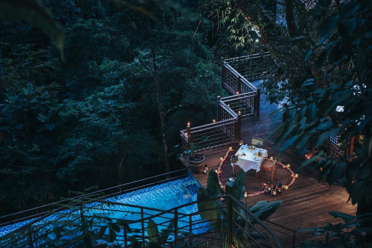 The Sebali Resort Ubud Eksteriør bilde The resort's private dining area