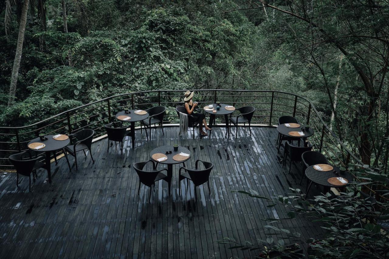The Sebali Resort Ubud Eksteriør bilde The restaurant at the top of the Skywalk