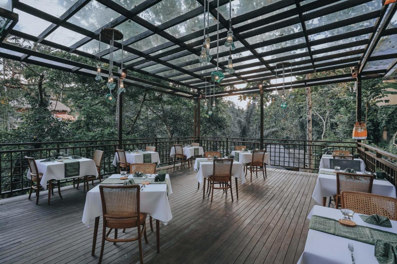 The Sebali Resort Ubud Eksteriør bilde The restaurant
