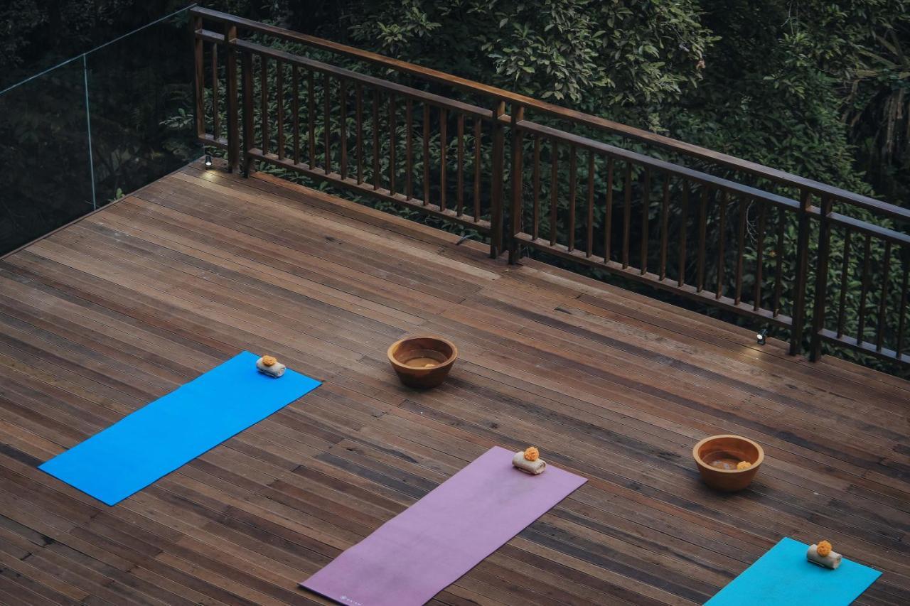 The Sebali Resort Ubud Eksteriør bilde The Yoga Deck