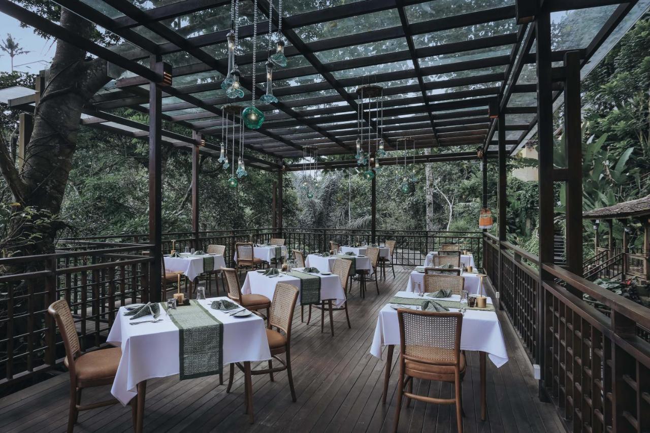 The Sebali Resort Ubud Eksteriør bilde The restaurant at the Forest Lodge