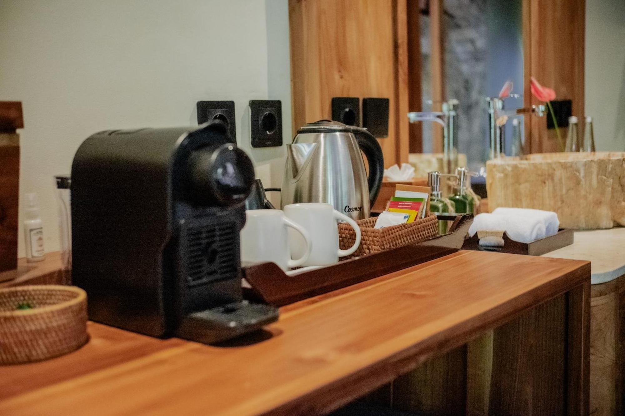 The Sebali Resort Ubud Eksteriør bilde A Nespresso coffee machine